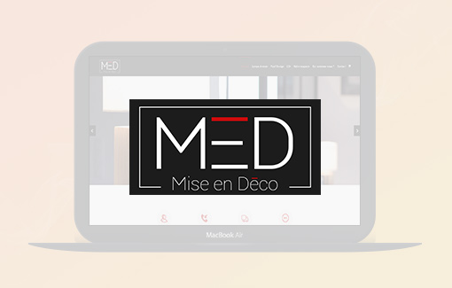 mise en déco site web